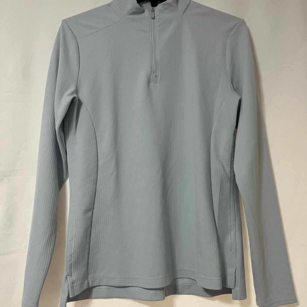 Nike Women's Quarter Zip Grey Sweater